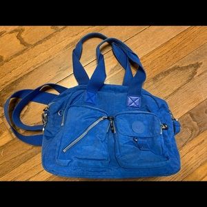 Kipling- Defea handbag blue w/out monkey